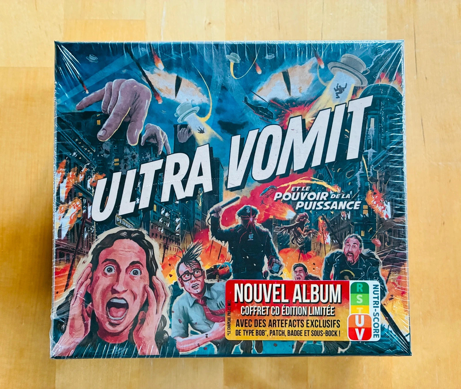 Coffret CD Ultra Vomit et le Pouvoir de la Puissance édition collector.